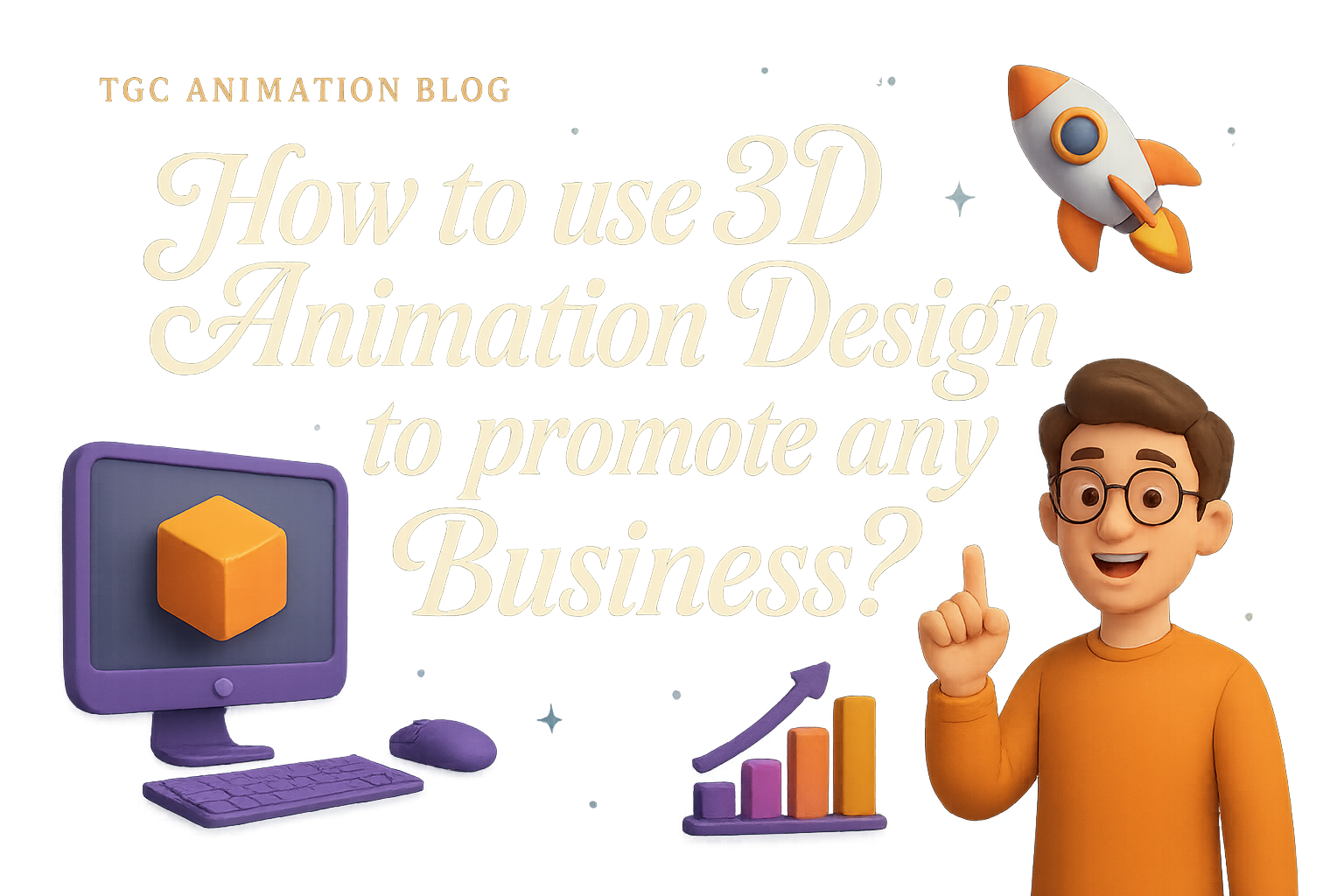 How To Use 3D Animation Design To Promote Any Business?